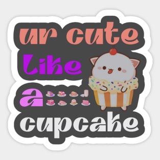 cupcake Sticker